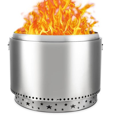 27″ bezdymne palenisko ogrodowe ze stali nierdzewnej, przenośne