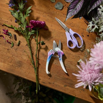 Zestaw ogrodniczy 2 szt. w lawendowym kolorze