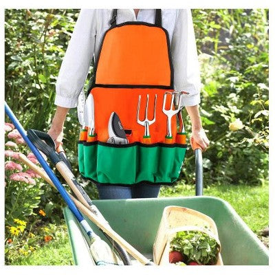 12-częściowy zestaw ogrodniczy z fartuchem