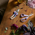 Zestaw ogrodniczy 2 szt. w lawendowym kolorze