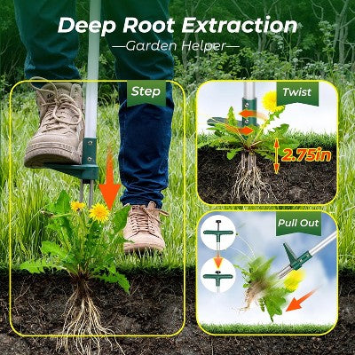 Wyrywacz chwastów z długą rączką