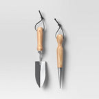 Zestaw narzędzi do roślin 2 szt. (stal nierdzewna)